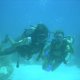 16- Pascale et Romain dans le lagon 